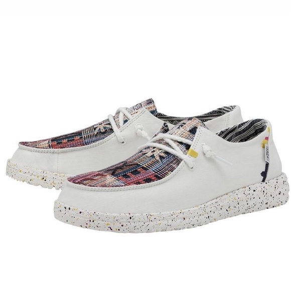 Hey Dude | Shoes | Nwt Hey Dude Wendy Boho Distress Azca Shoes Sz 7 Beautiful Design | Poshmark